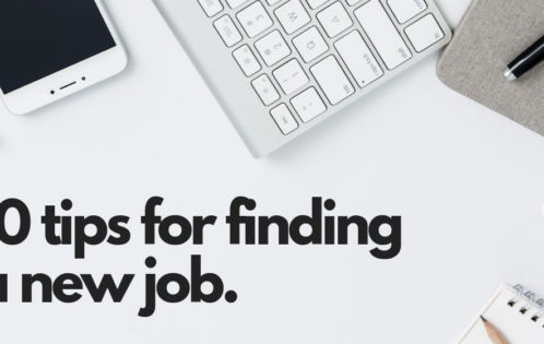 10 Tips to help you find a new job faster
