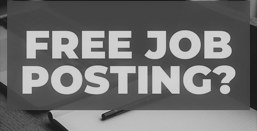 Post a Job Free / Free Job Posting