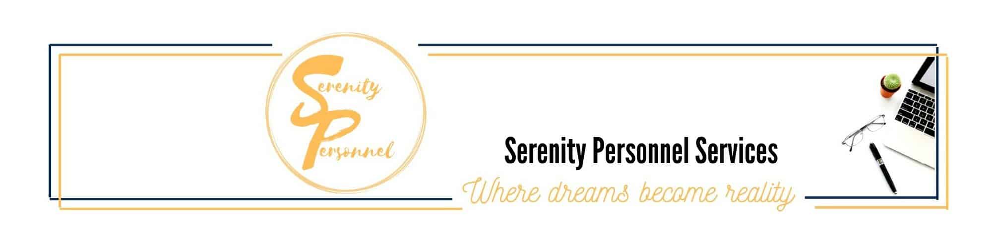 Jobs at Serenity Personnel Services CompuJobs
