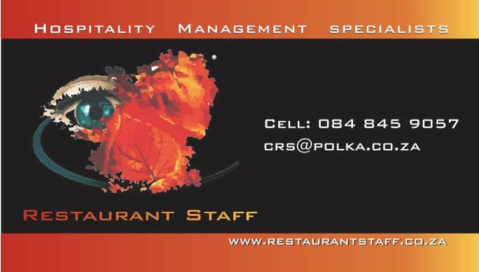 Restaurant Staff - Centurion
